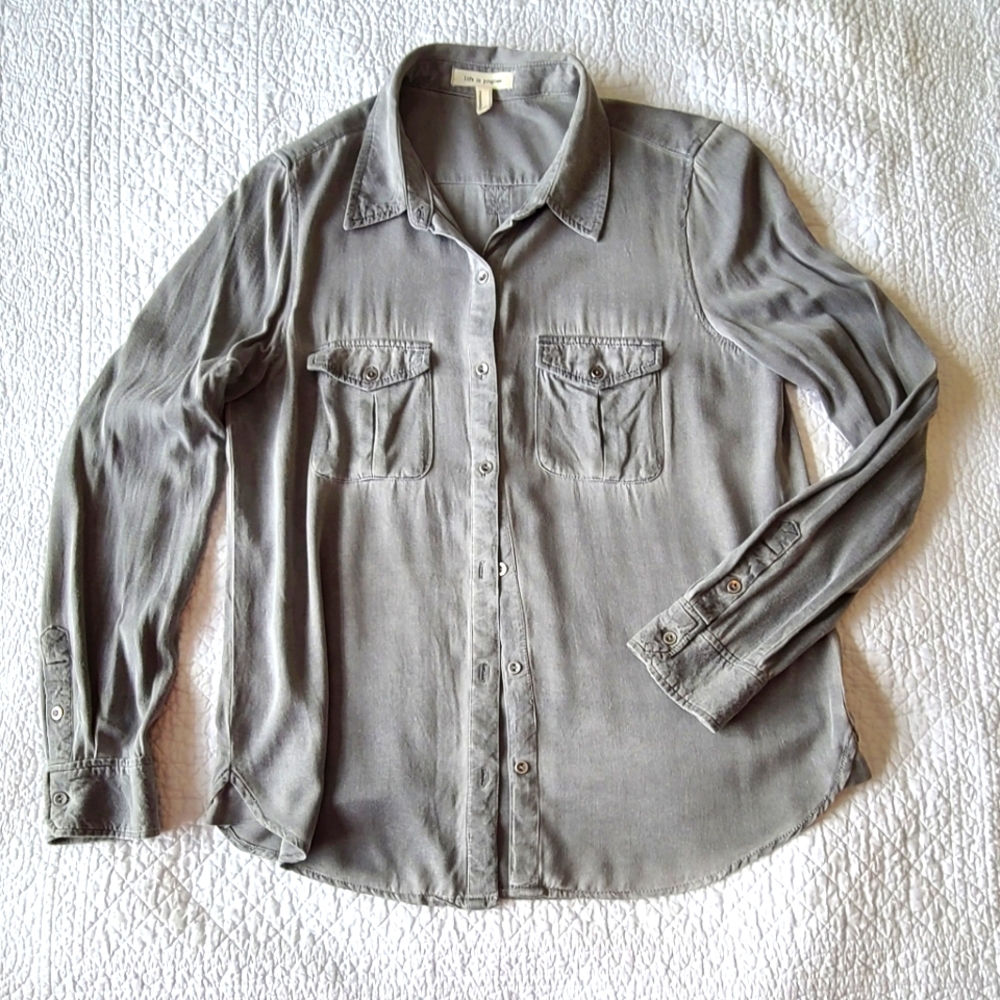 Long sleeve Grey Shirt